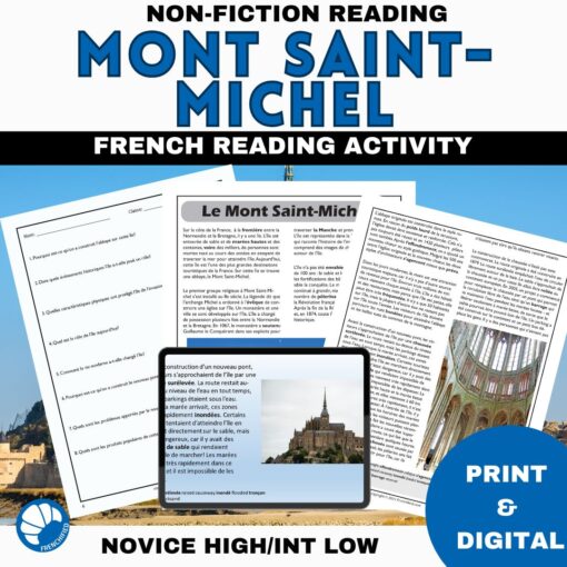 Mont Saint-Michel French reading