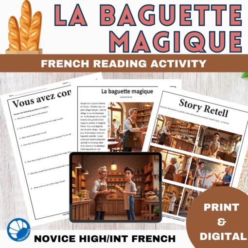Baguette Magique French reading