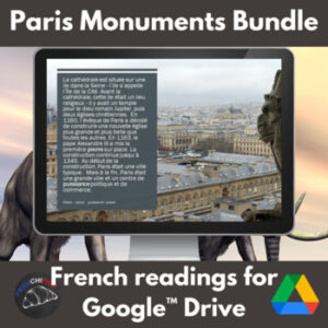 Paris monuments bundle