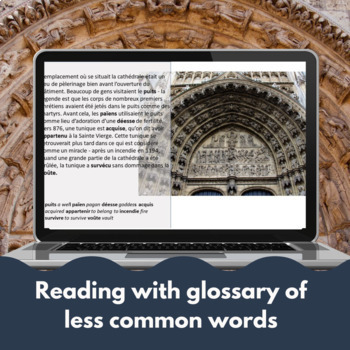 Chartres Cathedral Google™ drive reading for int/adv French learners