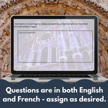 Chartres Cathedral Google™ drive reading for int/adv French learners