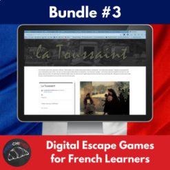 French digital escape games bundle