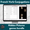 French verb conjugations bundle