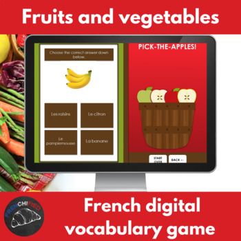 French fruits and vegetabless