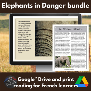 elephants in danger bundle