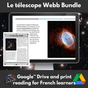 Webb telescope bundle