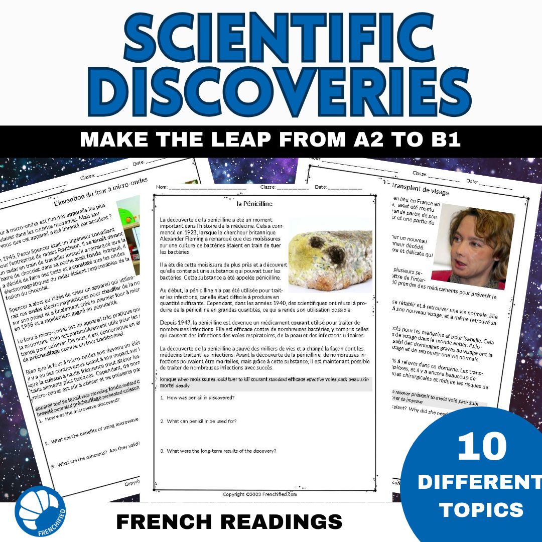 Scientific Short French readings 3 Scientific Short French readings - Image 3