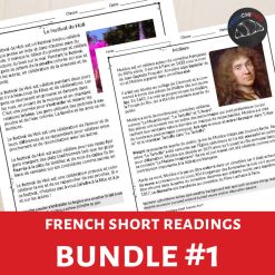 French short readings bundle 1