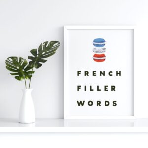 French filler words
