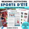 French summer sports reading