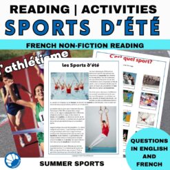 French summer sports reading