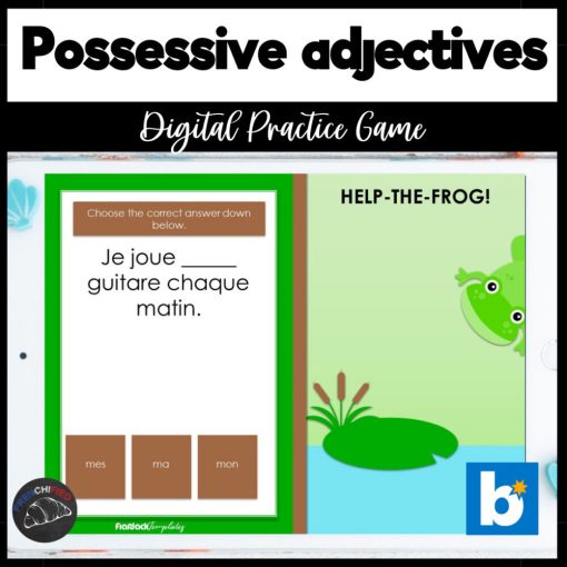 possessive adjectives