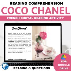 Coco Chanel French reading