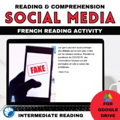 Social Media French reading