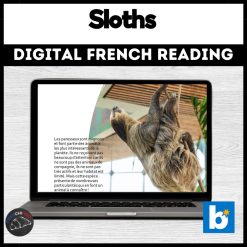 Sloths French reading