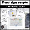 Free French signs