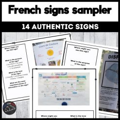Free French signs