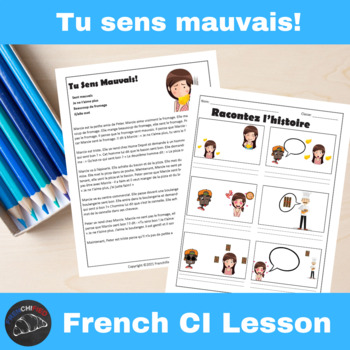 Story lessons - tu sens mauvais