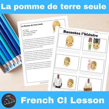 Story lessons - la pomme de terre seule
