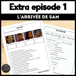 Extra French episode 1 worksheets