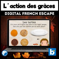 French Thanksgiving escape game
