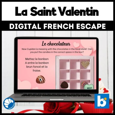 French Valentine escape game