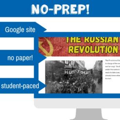 Russian Revolution Escape game for high school World History