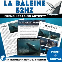 Loneliest Whale French Reading
