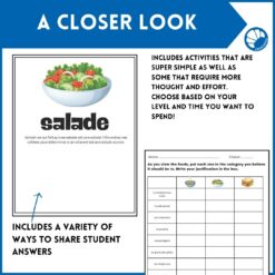 French back to school game Soupe Salade ou Sandwich icebreaker