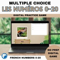 French numbers les numéros 1-20 bundle digital practice games 9 French numbers les numéros 1-20 bundle digital practice games
