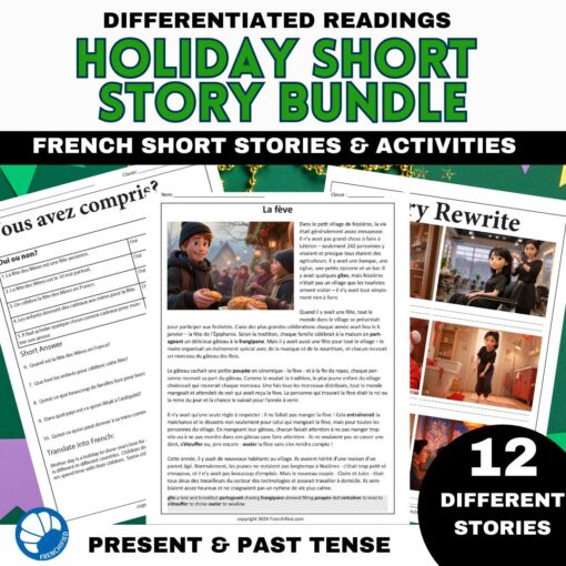 French Holiday Short Story Bundle