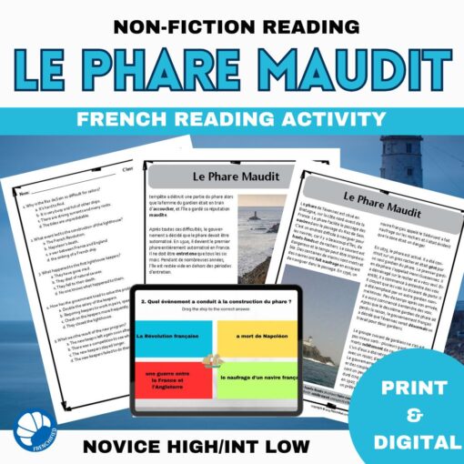Cursed Lighthouse French reading