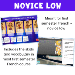 Semester 1 French Novice Low Beginning French escape games 7 Semester 1 French Novice Low Beginning French escape games