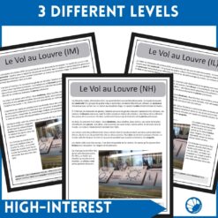 Louvre theft - French reading about jewelry heist - three different versions 8 Louvre theft - French reading about jewelry heist - three different versions