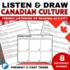Canada listen and draw