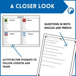 World Cup 2026 French reading comprehension activity & questions Coupe du Monde