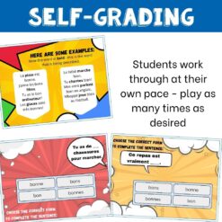 Bon or bien French Boom Cards to practice adverb and adjectives