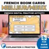 Meilleur and Mieux French boom cards