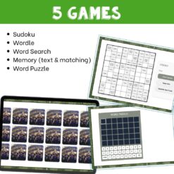 French soccer vocabulary activity practice games 6 different activities