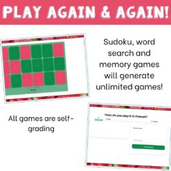 French summer vocabulary activity practice games l'été