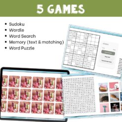 French toiletries vocabulary activity practice games la toilette hygiene supplies