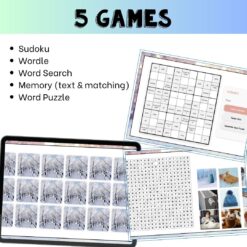 French winter vocabulary activity practice games l'hiver 7 French winter vocabulary activity practice games l'hiver