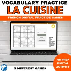 French kitchen vocabulary activity