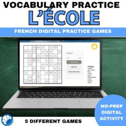 French school vocabulary
