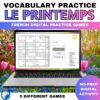 French spring vocabulary