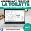 French toiletries vocabulary
