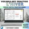 French winter vocabulary