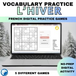 French winter vocabulary